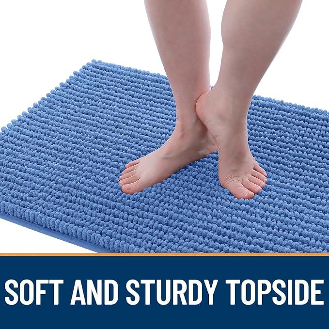 OLANLY Dog Door Mat for Muddy Paws 59x20, Ultra Absorbent Chenille Mud Doormat - Image 3