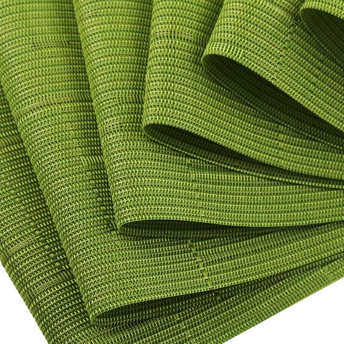 PIGCHCY Plastic Placemats, Durable Heat Resistant Placemats - Image 6