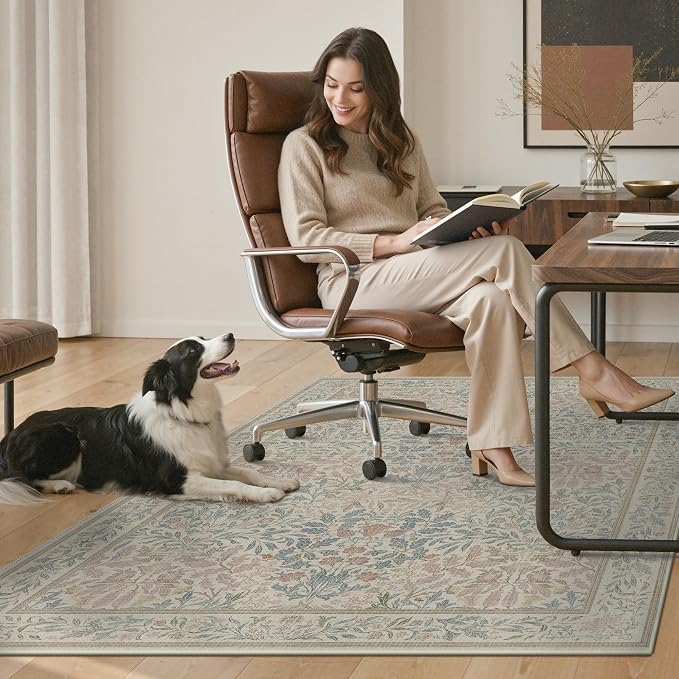 36"x60" Office Chair Mat for Hardwood Tile Floor, Under Desk Carpet Protector - Image 7