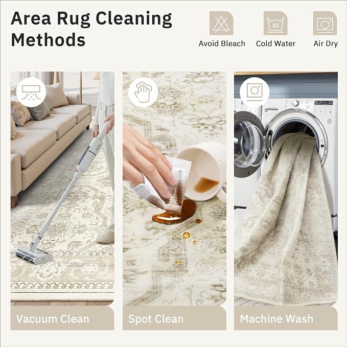 Soalmost Washable Runner Rug - Image 9