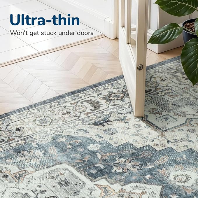 Lessymo Washable Area Rug for Living Room, 10x14 Large Rugs - Image 7