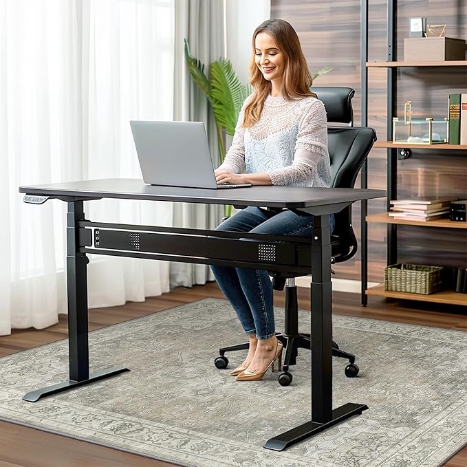 36"x48" Office Chair Mat for Hardwood Tile Floor, Under Desk Carpet Protector - Image 2
