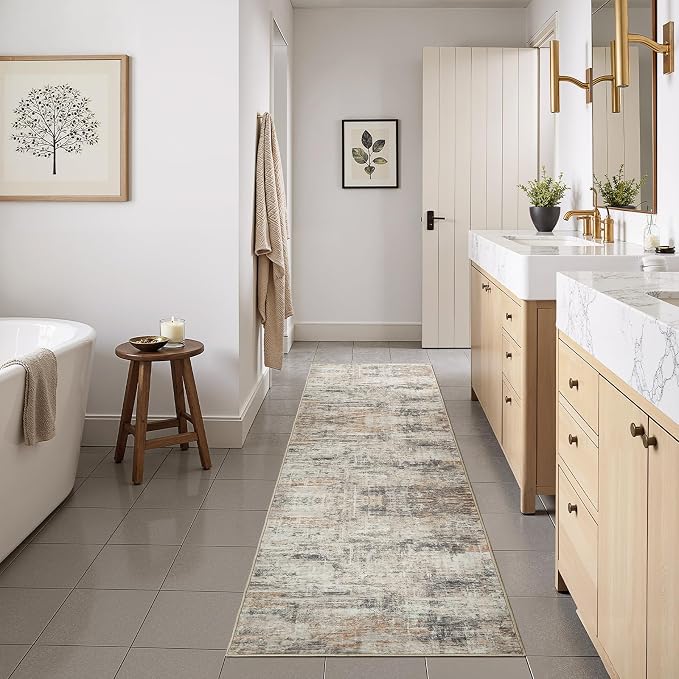 Lofus 2 x10 Area Rug for Hallways, Low Pile Soft Carpet Runner for Kitchen - Image 8