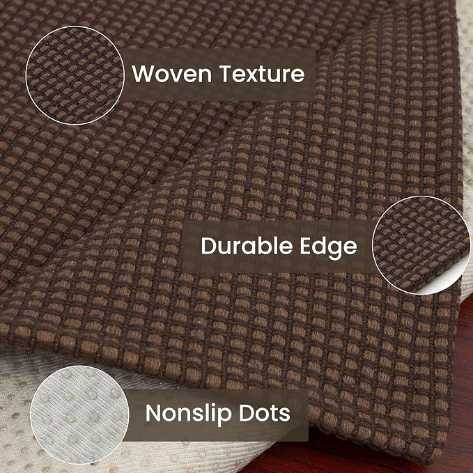 IOHOUZE Washable Runner Rug 2.6x10 Non Slip Rubber Backed Long Hallway Runner - Image 6