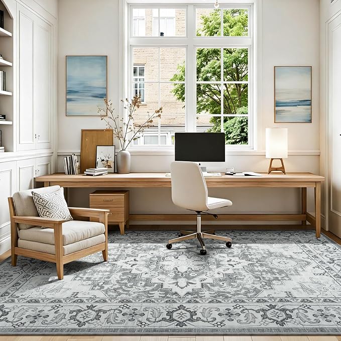 Lessymo 5x7 Area Rug for Living Room - Image 9