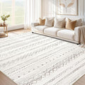 cotiled 8x10 Area Rugs Living Room Rug: Washable Boho Rugs by COTILED