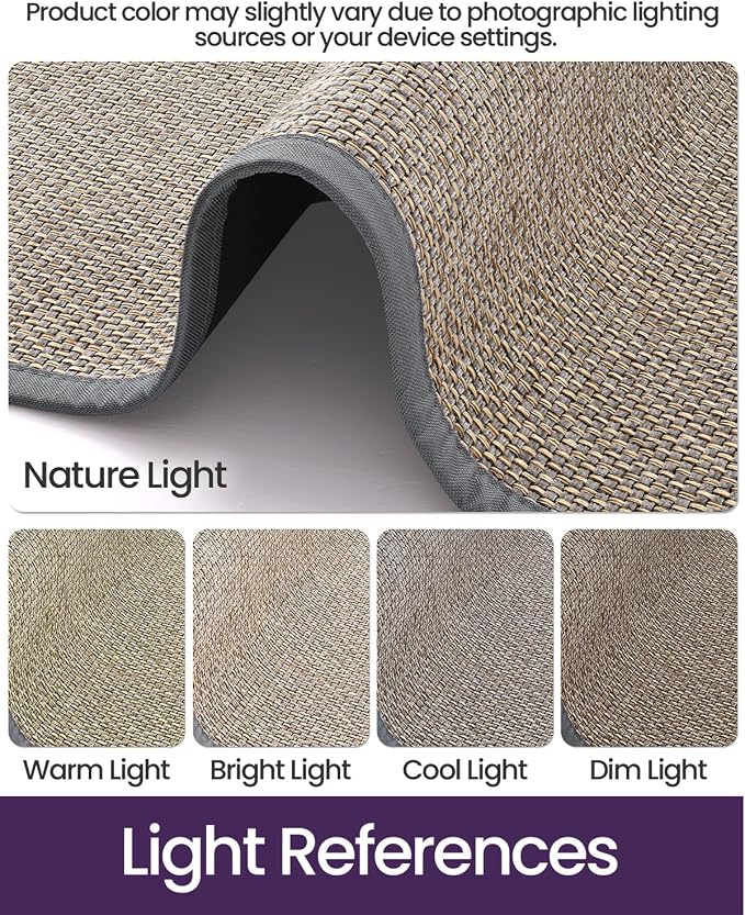 DEXI Ultra Thin Entryway Indoor Door Mat 17x30, Non Slip Rubber Backing Inside - Image 3