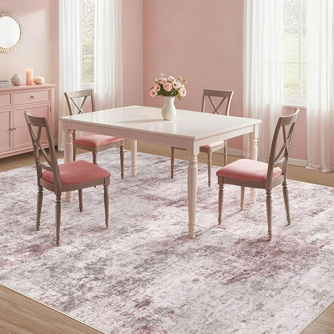 UERMEI 8x10 Washable Area Rug - Image 4
