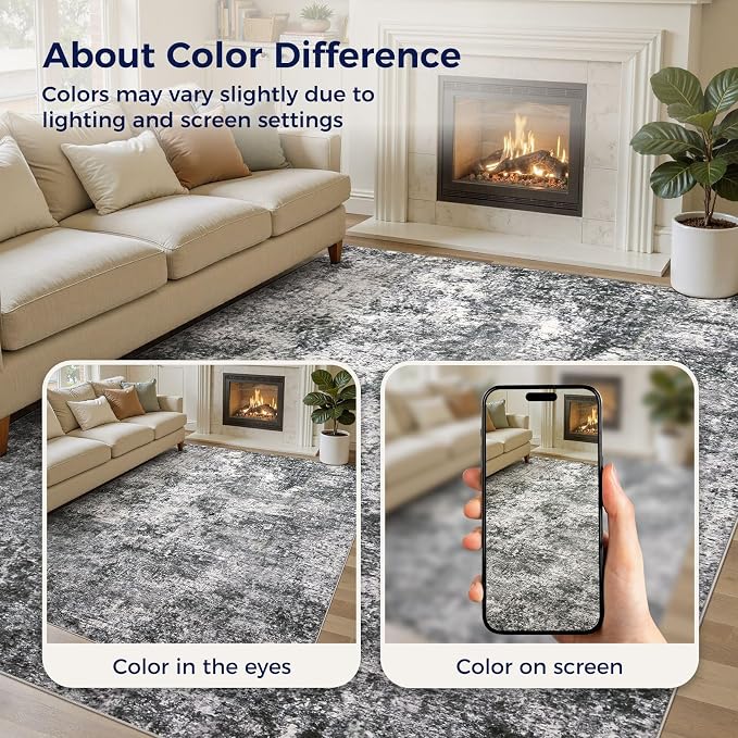 DMOYEST Area Rug Living Room Rugs - Image 6