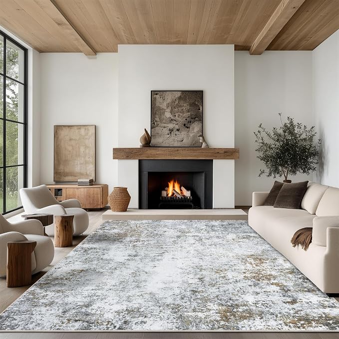6x9 Area Rug Living Room Rugs by CarpetAddColortoYourLife