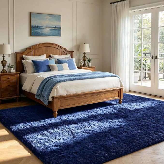 Shag Area Rugs for Bedroom Living Room, Ultra Soft Fluffy Area Rugs for Dorm - Image 3