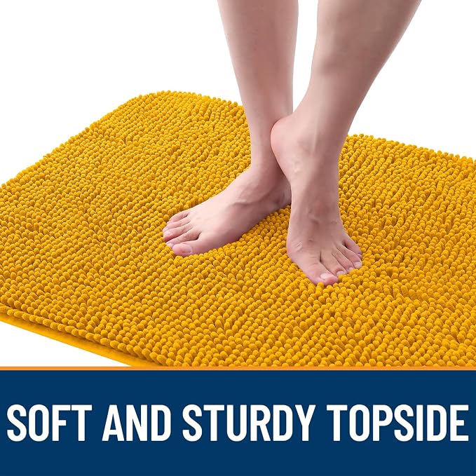 OLANLY Dog Door Mat for Muddy Paws 35x24, Absorbs Moisture and Dirt, Absorbent - Image 4
