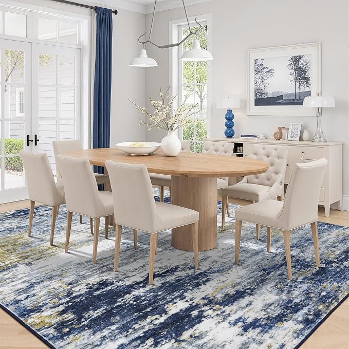 Lofus 8x10 Area Rug for Living Room, Abstract Large Rugs - Image 3