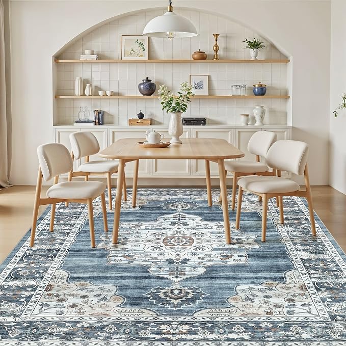 7x9 Washable Area Rug - Image 7