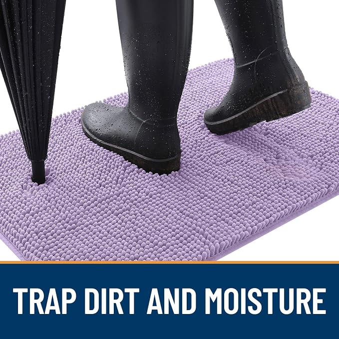 OLANLY Dog Door Mat for Muddy Paws 70x24, Absorbs Moisture and Dirt, Absorbent - Image 2