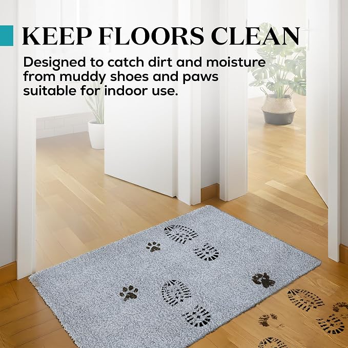 Premium Microfiber Indoor Door Mat – 36"x72" Washable Entry Mat, Waterproof - Image 3