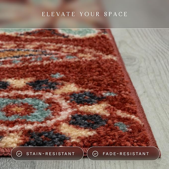 Maples Rugs Reggie Floral Kitchen Rug - Image 4