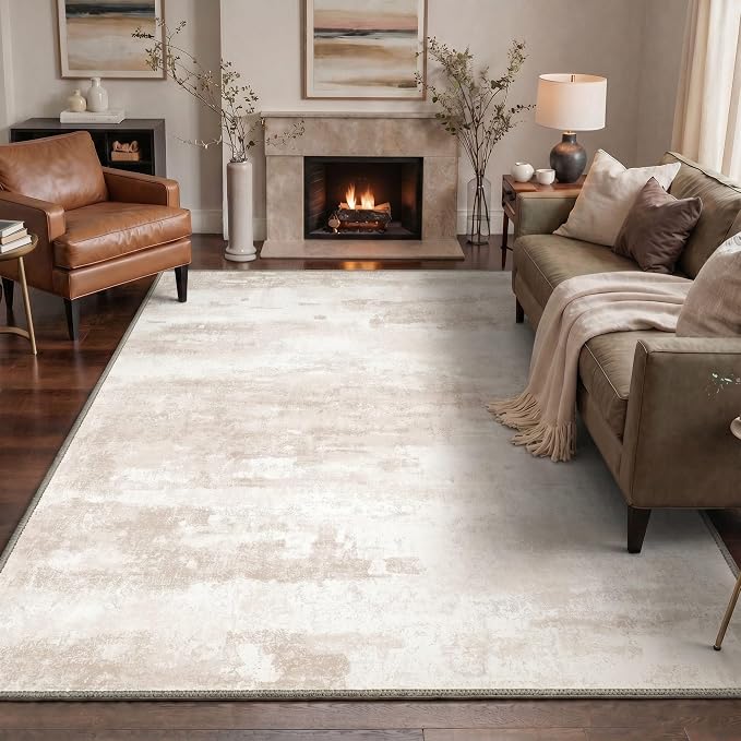 BEIMO Area Rugs 9x12 for Living Room Bedroom, Modern Abstract Machine Washable by BEIMO