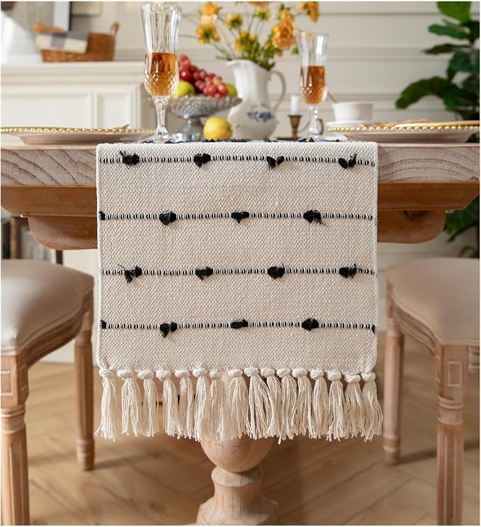 Caflife Boho Table Runner 108 Inchs Long by Caflife