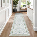Hazo Haus Oushak Wide Hallway Runner Rug 2'6"x10' by HazoHaus