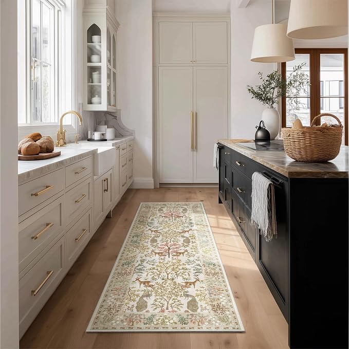 Runner Rug Washable Kitchen Runner: 2'x 6' Hallway Runner Rugs Stain Resistant - Image 7