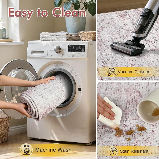 9x12 Ft Extra Large Washable Area Rugs - Image 7