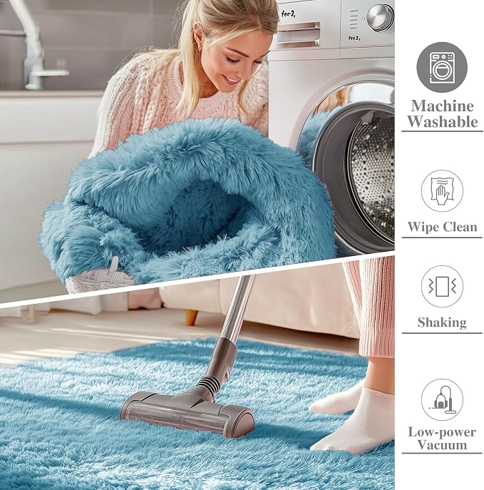 OLANLY 5x7 Machine Washable Large Area Rugs - Image 2