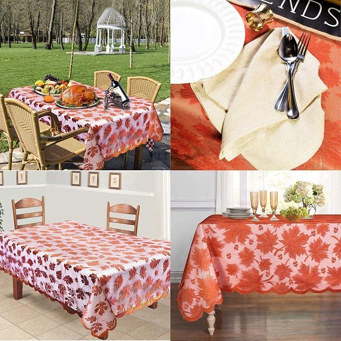 Thanksgiving Tablecloth 60 × 84 Inch - Image 6