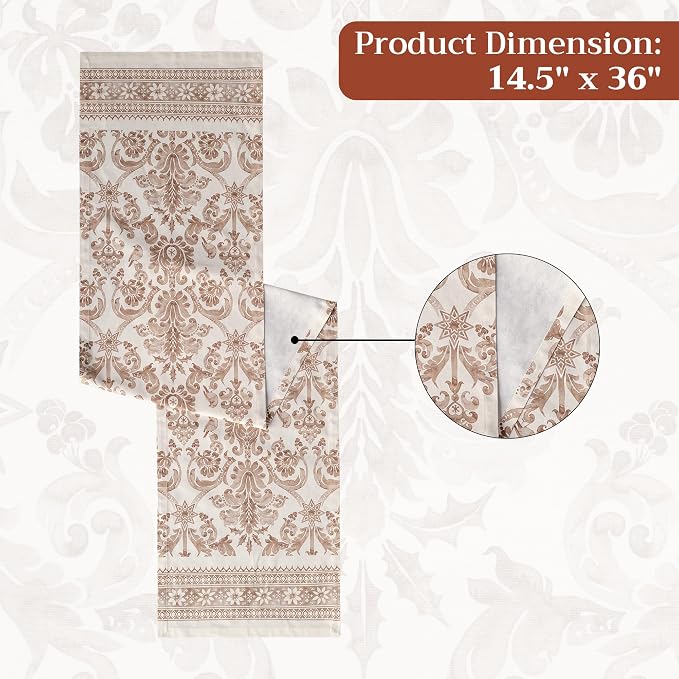 Maison d' Hermine Table Runner 100% Cotton 14.50" x 36" | Table Runners 36 - Image 7