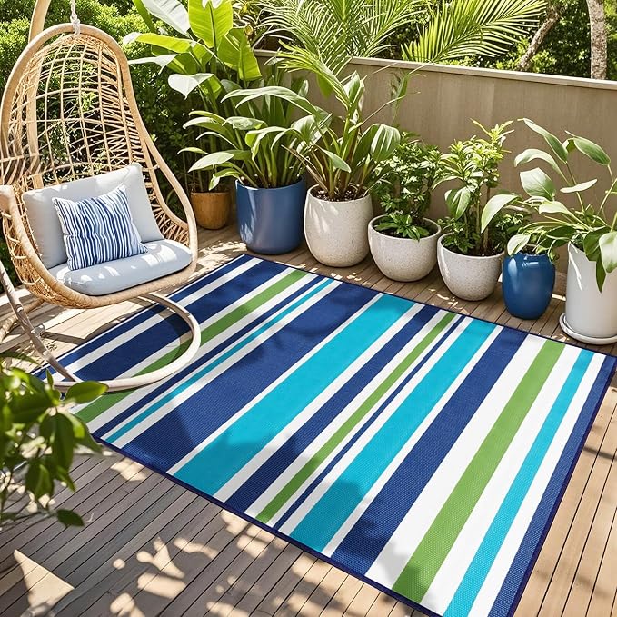 Outdoor Patio Plastic Rug Waterproof - Image 6