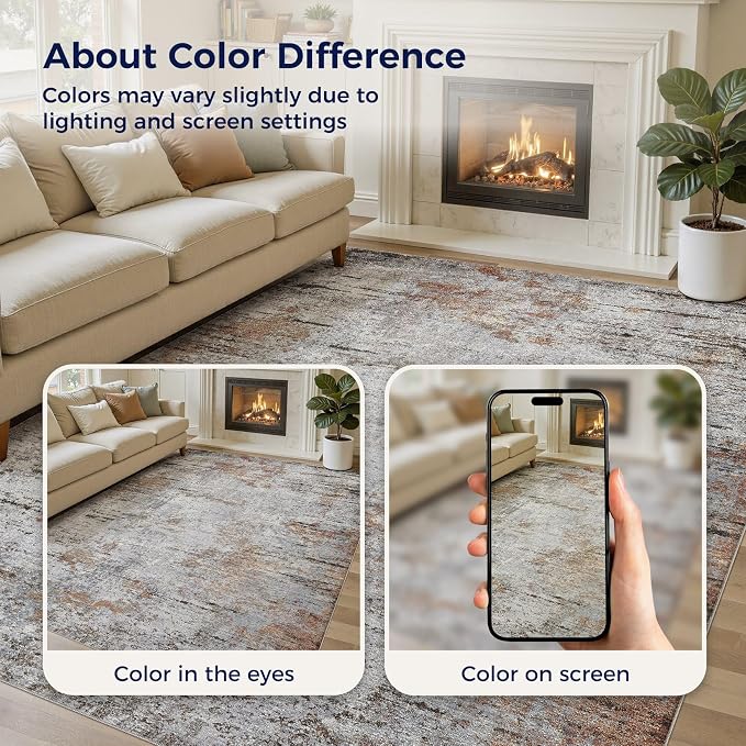 DMOYEST Area Rug Living Room Rugs - Image 6