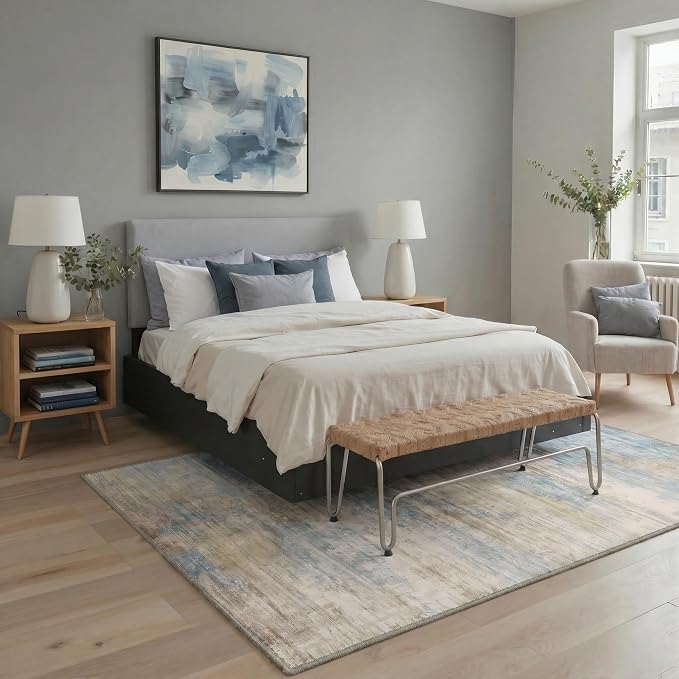 BEIMO Area Rugs 8x10 for Living Room Bedroom, Modern Abstract Machine Washable - Image 2
