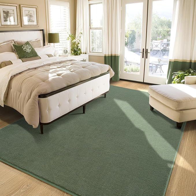 Amearea Large Modern Area Rugs for Bedroom Living Room, 5x8 Feet Sage Green - Image 2