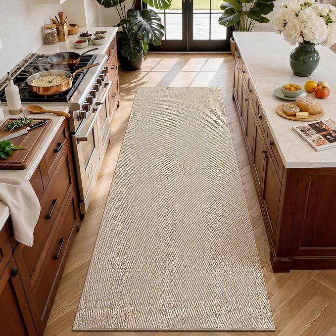 LUMI Ultra Thin Runner Rug for Hallway 2'x8', Non-Slip Entryway Rug - Image 6