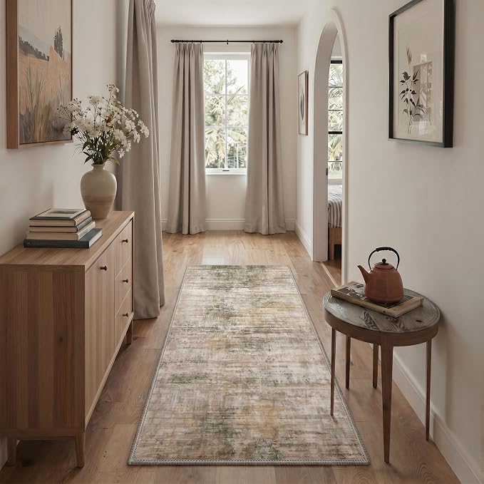BEIMO 2X6 Runner Rug for Hallway Kitchen, Machine Washable Runners Rug for by BEIMO