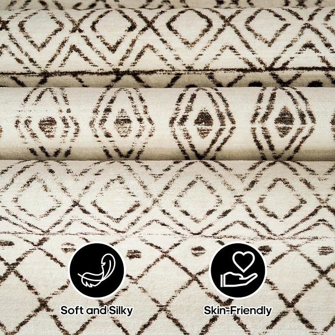 2'6"x12' Hallway Runner Rug Moroccan - Image 5