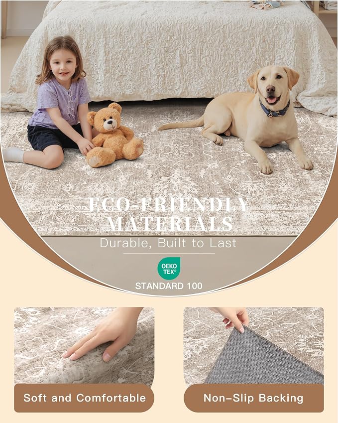 Madane Washable Runner Rug 2x5 - Image 7