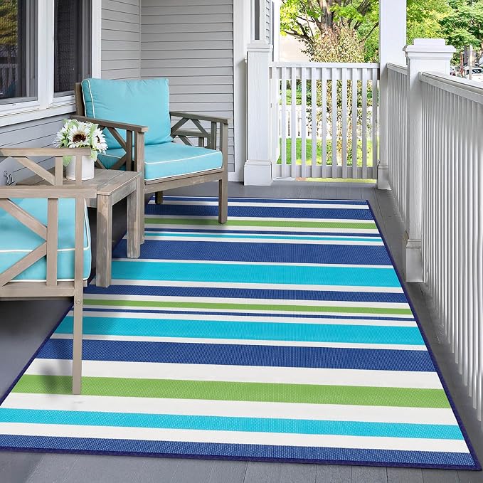 Outdoor Patio Plastic Rug Waterproof - Image 3