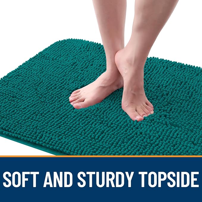 OLANLY Dog Door Mat for Muddy Paws 54x24, Absorbs Moisture and Dirt, Absorbent - Image 4