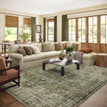10x14 Area Rugs for Living Room: Washable Bedroom Rug Boho Vintage Rugs Stain by palohom