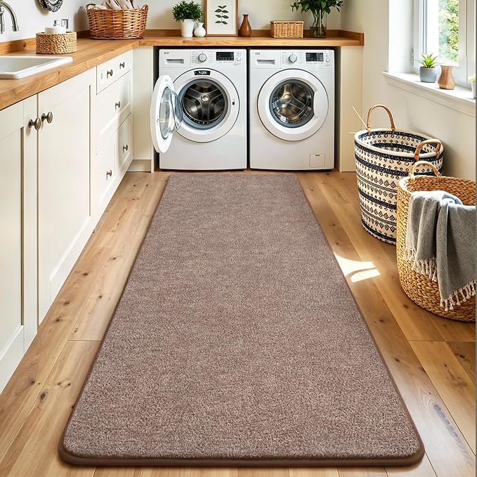 Keeko 2x8 Bedside Runner Rugs for Bedroom Living Room Hallway Non Slip Washable - Image 6
