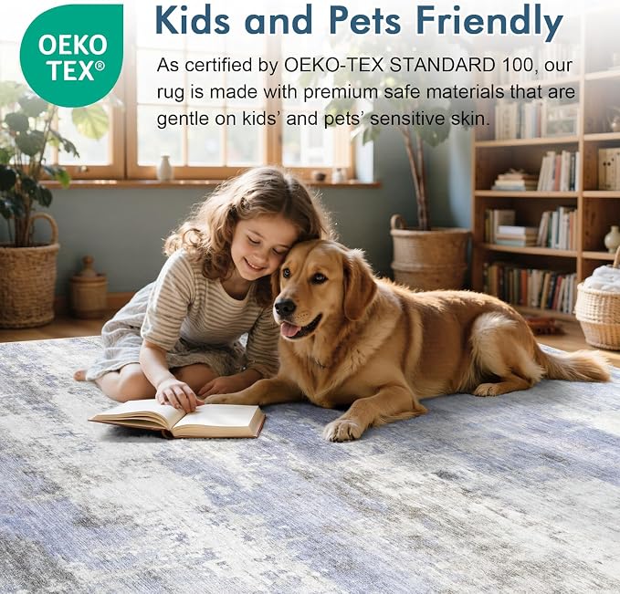9x12 Ft Extra Large Washable Area Rugs - Image 5