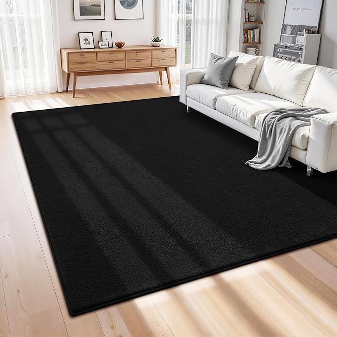 ISEAU 8x10 Rug for Living Room, Soft Memory Foam Carpet - Image 7