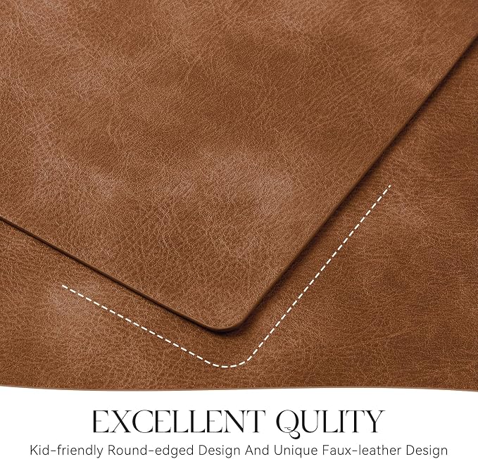 MOSAYT Vinyl Placemats Set of 8-12 X 17 Inch - Image 5