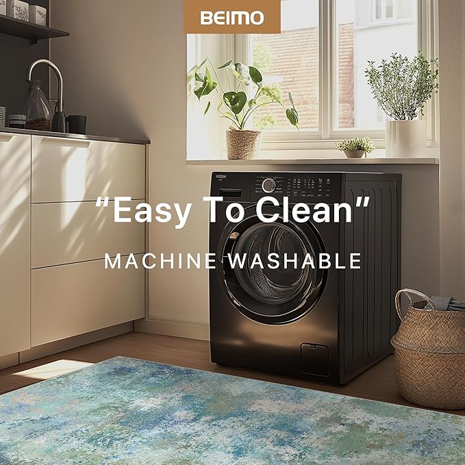 BEIMO Area Rugs 8x10 for Living Room Bedroom, Modern Abstract Machine Washable - Image 6