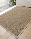 DEXI Ultra Thin Entryway Indoor Door Mat 24x36, Non Slip Rubber Backing Inside by DEXI