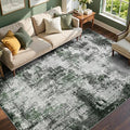 5x7 Ft Area Rugs for Living Room, Soft Non-Slip Washable Rugs Modern Abstract by Cuzwlovita