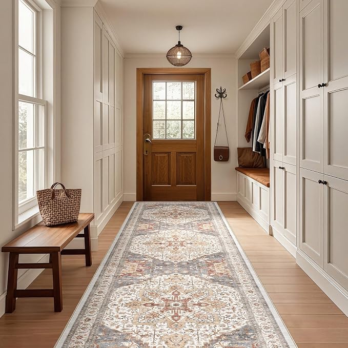 Tortania Area Rug 3x8 Runner Rugs - Image 6