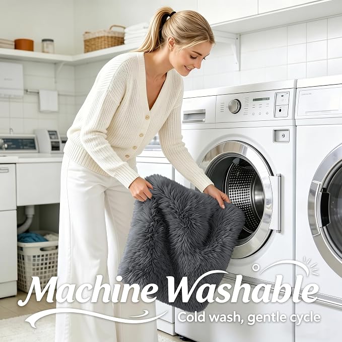 OLANLY 9x9 Machine Washable Large Area Rugs - Image 2