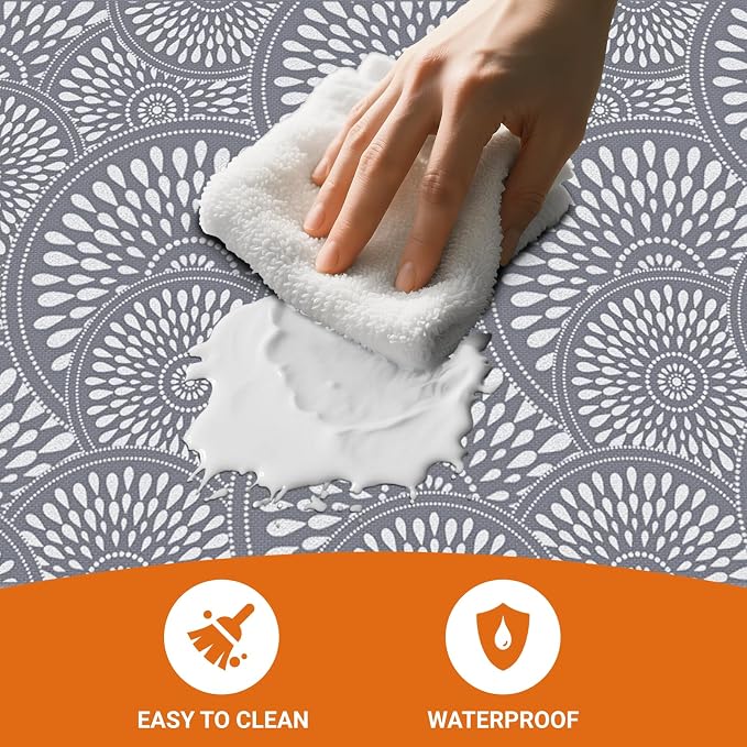 Mattitude Kitchen Mat, 17.3x60in Heavy Duty Ergonomic Comfort Foam Standing - Image 5